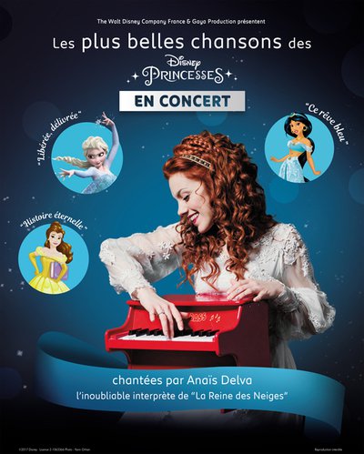 Anaïs Delva chante les Princesses Disney