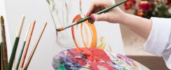 Pinceau décors  - Cours de peinture 