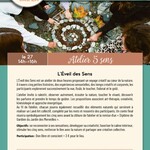Atelier créatif « Les 5 sens » – Saint Avé