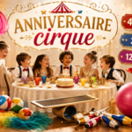 ANNIVERSAIRES pour vos enfants - sous forme d'un atelier du CIRQUE