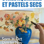 Stage aquarelle et pastels secs à Grasse
