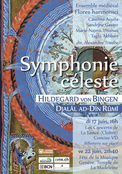 Symphonie céleste : Hildegard von Bingen-Djalâl ad-Dîn Rûmî