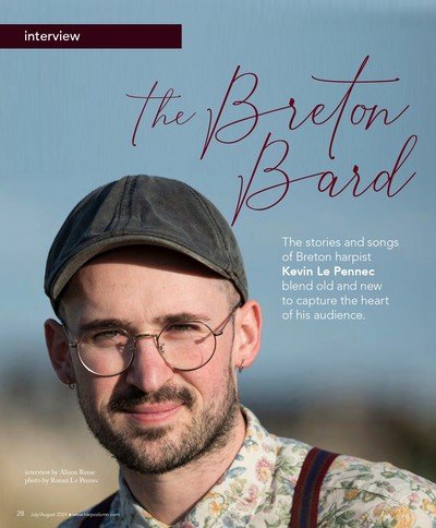 Kevin Le Pennec - Musiques d’inspiration traditionnelle, chant et harpe. 