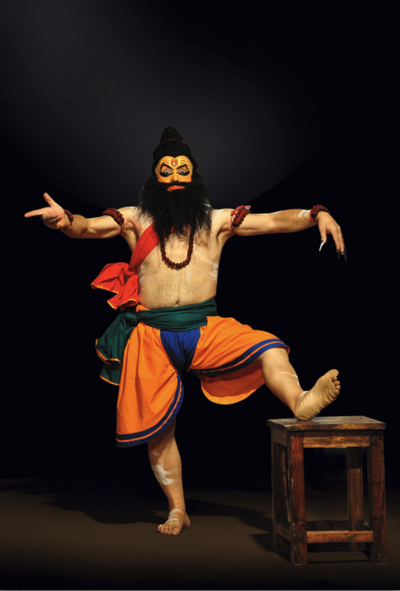 Parashurama Danse classique indienne de style Kathakali