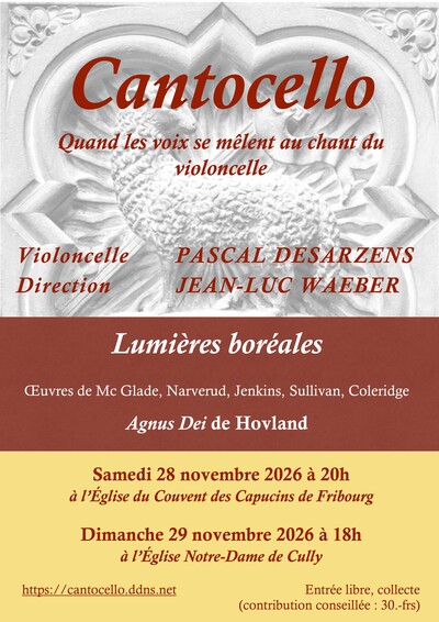 Concert de l'ensemble Cantocello
