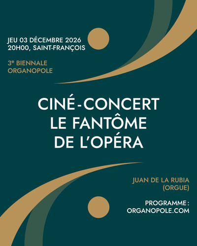 CINÉ-CONCERT LE FANTÔME DE L'OPÉRA