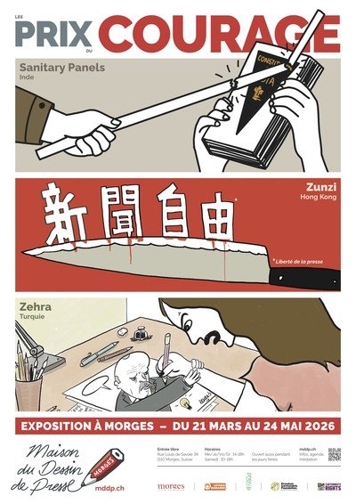 Les Prix du Courage - Sanitary Panels, Zunzi & Zehra