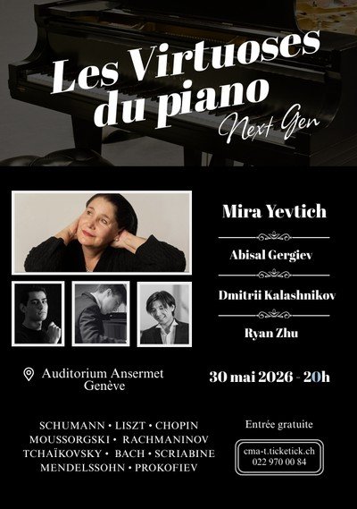 LES VIRTUOSES DU PIANO NEXT-GEN