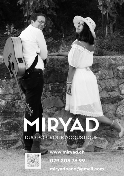 MIRYAD - Duo de reprises pop-rock acoustiques