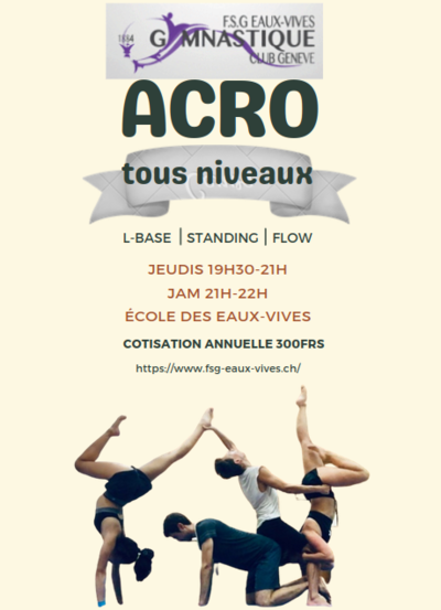 FSG | Atelier yoga, acrobatie et massage thaï | Genève