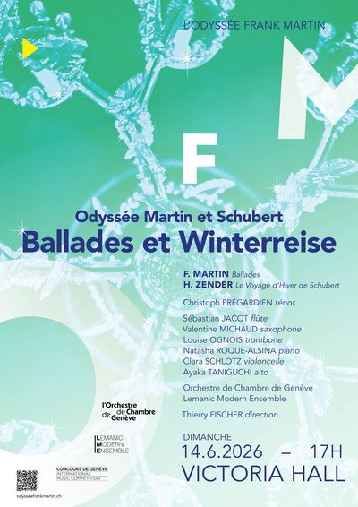 Odyssée Martin et Schubert - Ballades et Winterreise