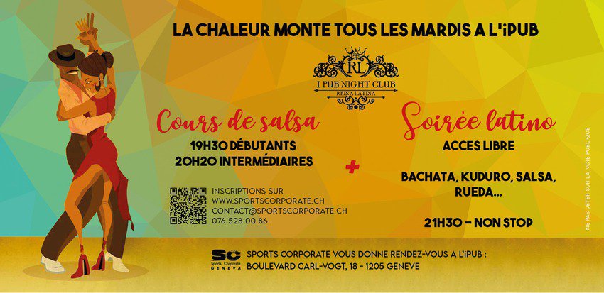 Sports Corporate - Cours de salsa à l'IPUB
