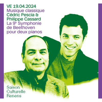 Cédric Pescia & Philippe Cassard (CH/F) 