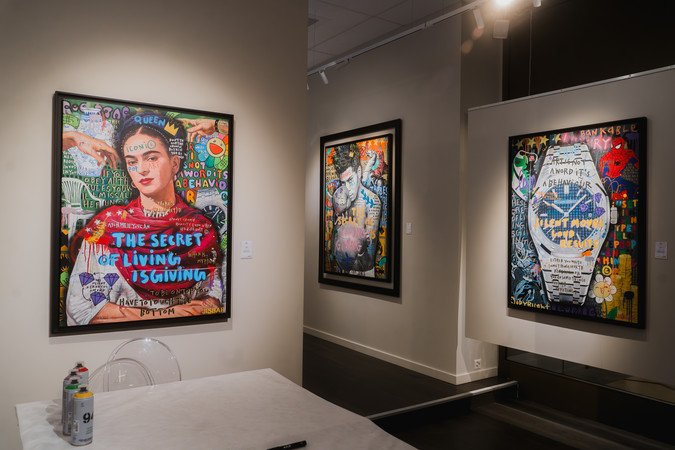 Rencontrer l'artiste Street Art JISBAR lors d'une soirée