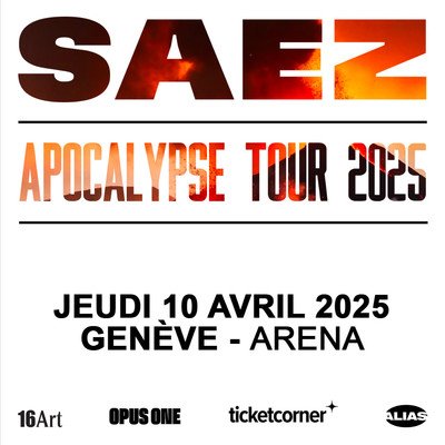 Saez | APOCALYPSE TOUR