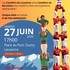 Démonstration de castells (tours humaines catalanes)